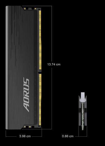 Imagen 7 de 7 de Memoria Ram Ddr4 16gb 2x8 3733mhz Aorus Rgb