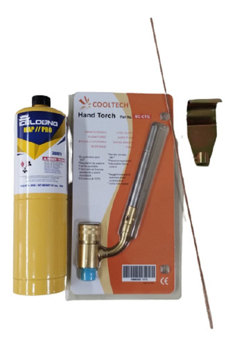 Kit Soplete Pico Soldar C/protector Varilla Harris Garrafa 