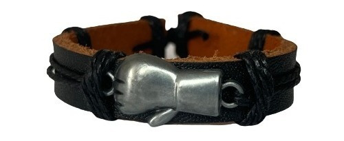 Pulsera Brazalete Cuero Guantes De Boxeo  Hombre Y Mujer 