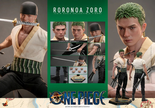 Tv Masterpiece: Netflix One Piece Roronoa Zoro 1/6 Pre-vent