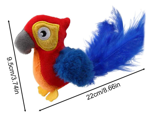 Cat Interactive Toy Bird Indoor Cat Toy Chirping Bird Pet Pe