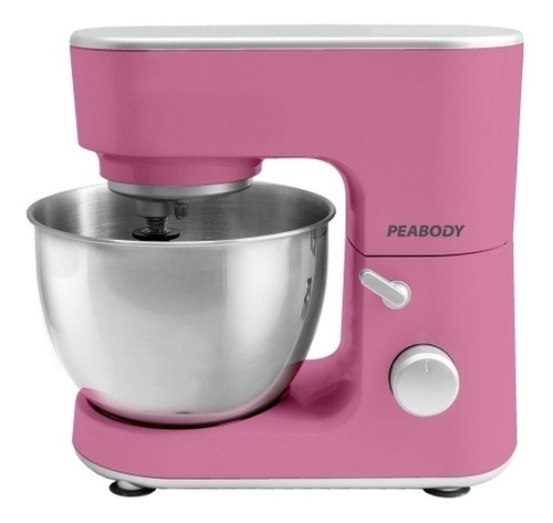 Imagen 2 de 8 de Batidora de pie Peabody PE-BM101 rosa 220 V