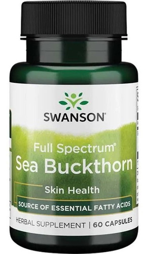 Full Spectru Sea Buckthorn 400mg 60caps De Swanson