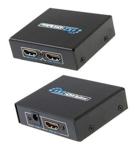 Distribuidor Divisor Splitter Hdmi 1x2 1.4v Full Hd 3d 1080p