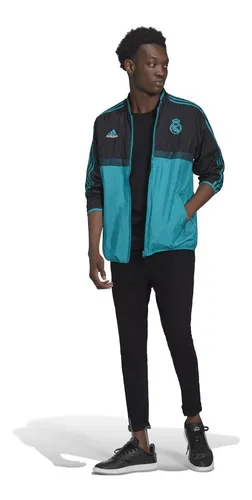 Chaqueta Real Madrid 2021/2022 Anthem Salida Original adidas