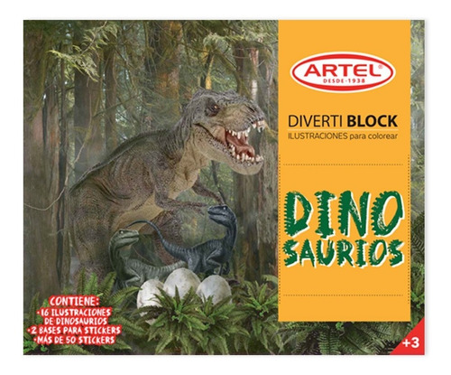 Imagen 5 de 6 de Divertiblock Dinosaurios
