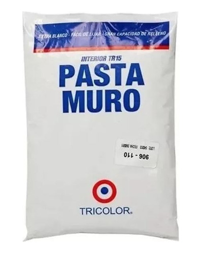 Pack 5. Pasta Muro 1 Kilo - Tricolor