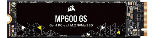 Corsair Mp600 Gs 500gb Pcie Gen4 Nvme M.2 4800mb/s Color Negro