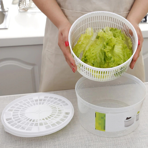 Escurridor Secador De Verduras Centrifuga Pettish Online