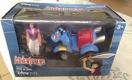 1999 Disney Store Exclusive Adventurers Aladdin Genie Cycle