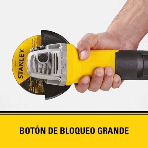 Esmeriladora Amoladora Slimline 4½'' 750w Stanley Sg7115-b3