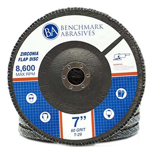 Benchmark Abrasives Discos De Solapa Tipo 29 De Circonita Ju