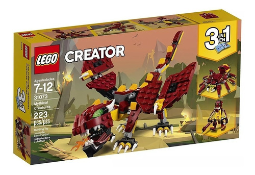 Lego Creator 31073 Criaturas Míticas Original 