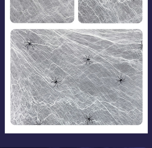 Decoración De Halloween Atrezzo 120g Telaraña, Navidad