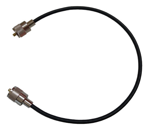 Cable Rg58 - 1 Metro + 2 Conectores Pl259 - Chicote  Pigtail