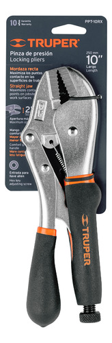 Pinza De Presion Recta 10 Truper 17437