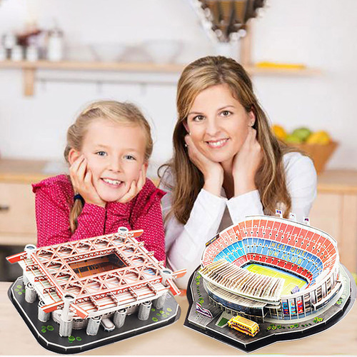 Nuevo Puzzle 3d Puzzle Sedes De Clubes De Fútbol, Modelo