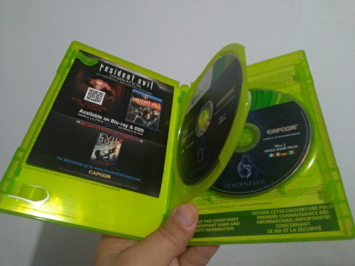 Jogo Xbox 360 Resident Evil 6 Original Completo Excelente (Usado)
