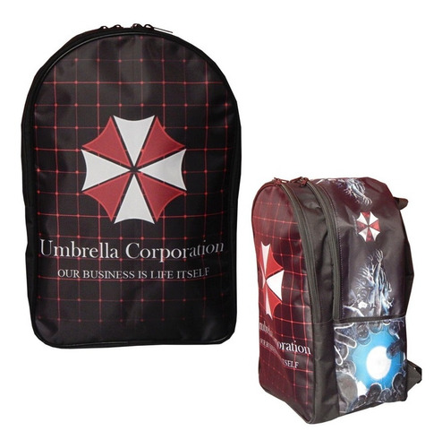 Imagen 1 de 2 de Resident Evil Mochila Backpak Umbrella Corporation