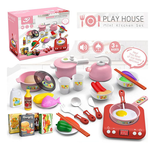 Accesorios De Cocina, Juego De Cocina Para Niños, Juego De U