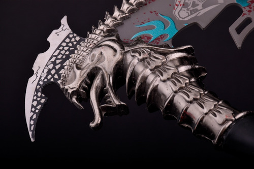 Imagen 7 de 9 de Cuchillo Daga Hacha Fantástica Liquidacion Outlet