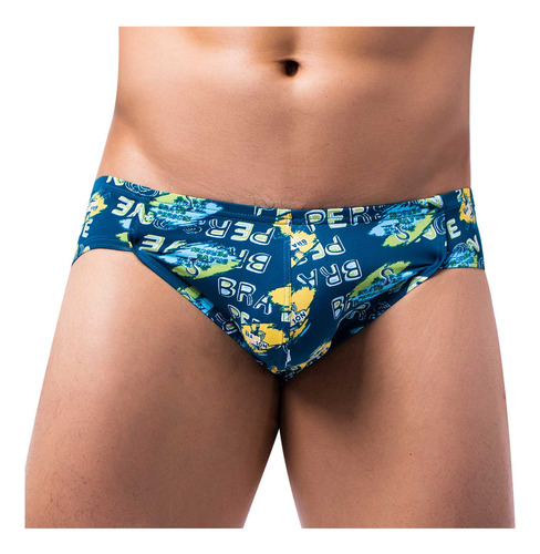 Bragas Transpirables De Cintura Baja Con Estampado Casual De
