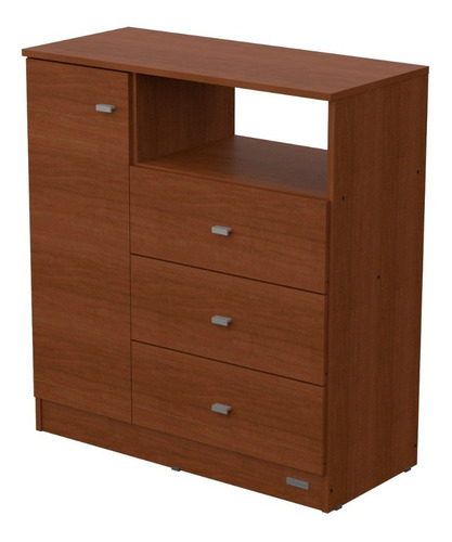 Cómoda Dakar Zero Cajonera 3 Cajones 1 Pta Tabaco 56854 Color 56854 - Tabaco