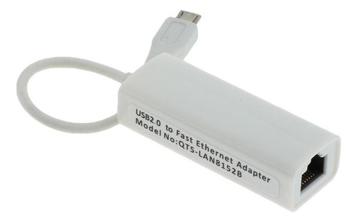 Micro Usb2.0 A Ethernet Rj45 Network Lan Adapter Para
