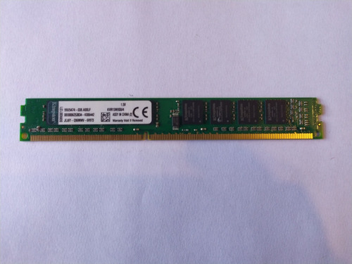 Memoria Ram 1x4gb 666mhz Ddr3 Kingstone