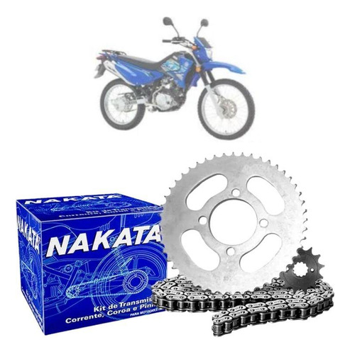 Kit Relação Transmissão Nakata Yamaha Xtz 125 2002-2012