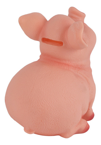 Leitão 14* 12* 11 Cm, Cofrinho, Aparência De Porco Fofo