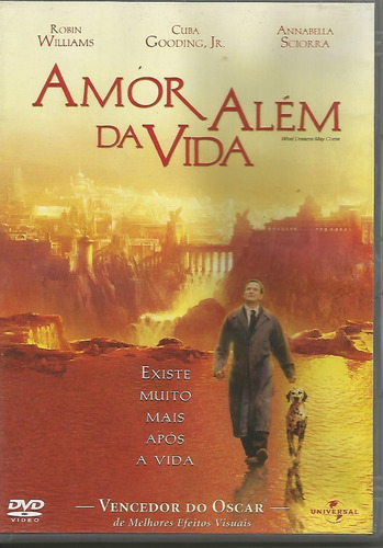 Dvd - Amor Além Da Vida - Robin Williams - Annabella Sciorra (Usado)