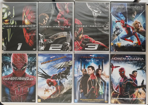 Dvd Colecao Homem Aranha (lacrado)