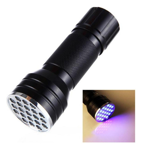21 Linterna Led Uv Linterna Ultravioleta Lámpara De Mano