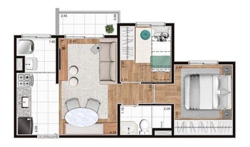 Imagem 27 de 29 de Apartamento À Venda No Bairro Cursino - São Paulo/sp - O-23515-38954