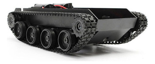 Smart Robot Tank Car Chassis Kit Borracha Track Crawler Para