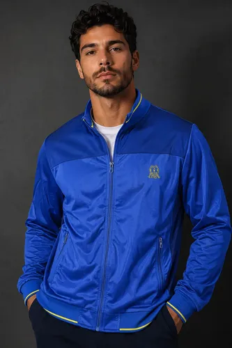 Jaqueta Brasil Esportiva Polo Wear Azul Médio