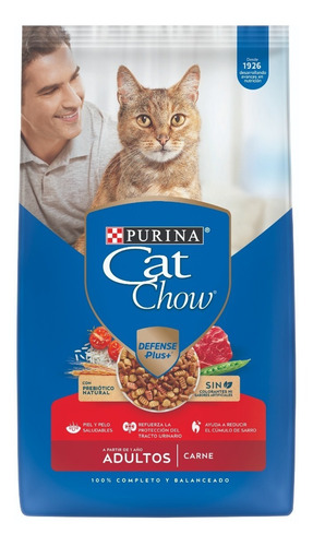 Cat Chow® Adultos Carne 8 Kg