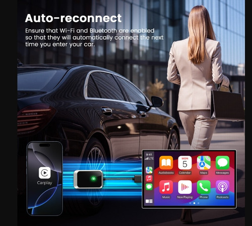 Carplay Conector Usb-a Usb-c iPhone Ios 10+ Autos De 2016+