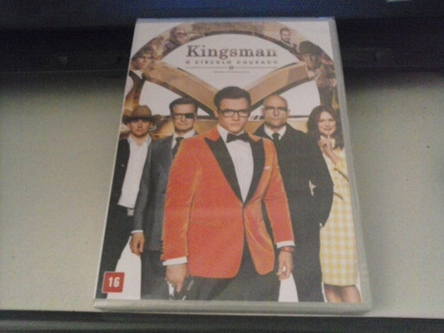Dvd - Kingsman 2 - O Círculo Dourado - ( 2017 ) - Lacrado