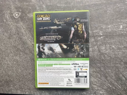 Call Of Duty: Advanced Warfare (Edição Day Zero) - Xbox 360