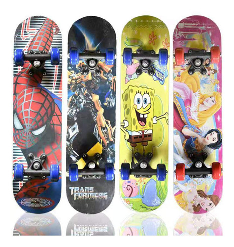 Tabla Monopatin Para Niño 6 12 Año Edad Longboard Skateboard