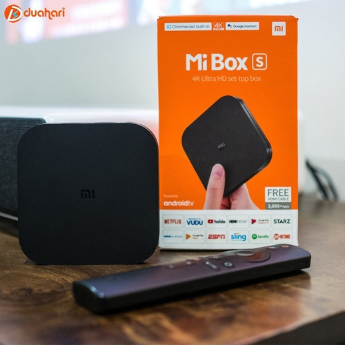 Xiaomi Tv Box S Android Tv 4k Ultra Hd Chromecast 4k