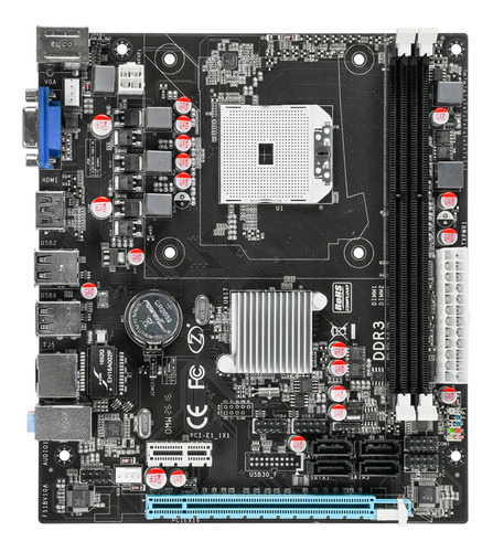 Placa Base A4, Placa Base Amd Compatible Con Cpu Totalmente