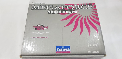 Reel Daiwa Megaforce 100tsh Baitcast Con Twitchin'bar