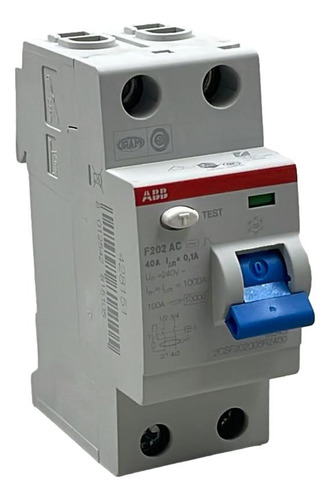 Interruptor diferencial ABB F200 F202 AC-40/0,1