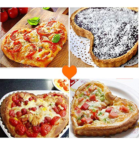 Juego De 6 Moldes Para Mini Tartas De 4 Pulgadas En Forma De