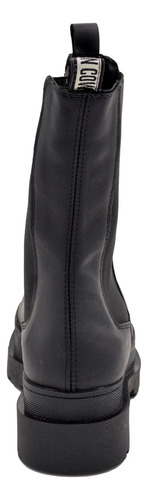 Bota Mujer Maxwell Urban Cow Cuero Combat Alta Plataforma