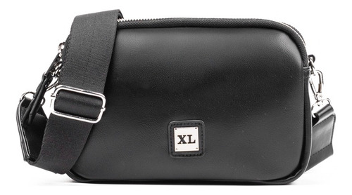 Bandolera Xl Extra Large Clara Negro