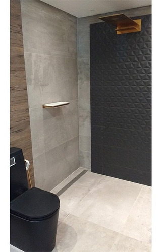 Ralo Linear Inox 5x100 Invisivel Oculto Banheiro Banho Sifao